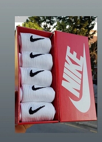 5 çift Tenis uzun boy çorap kutusuz 69 tl