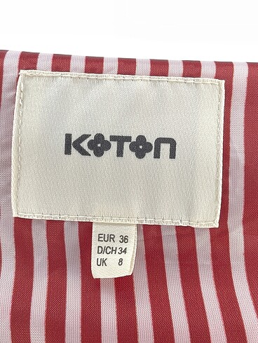 36 Beden çeşitli Renk Koton Trenchcoat %70 İndirimli.