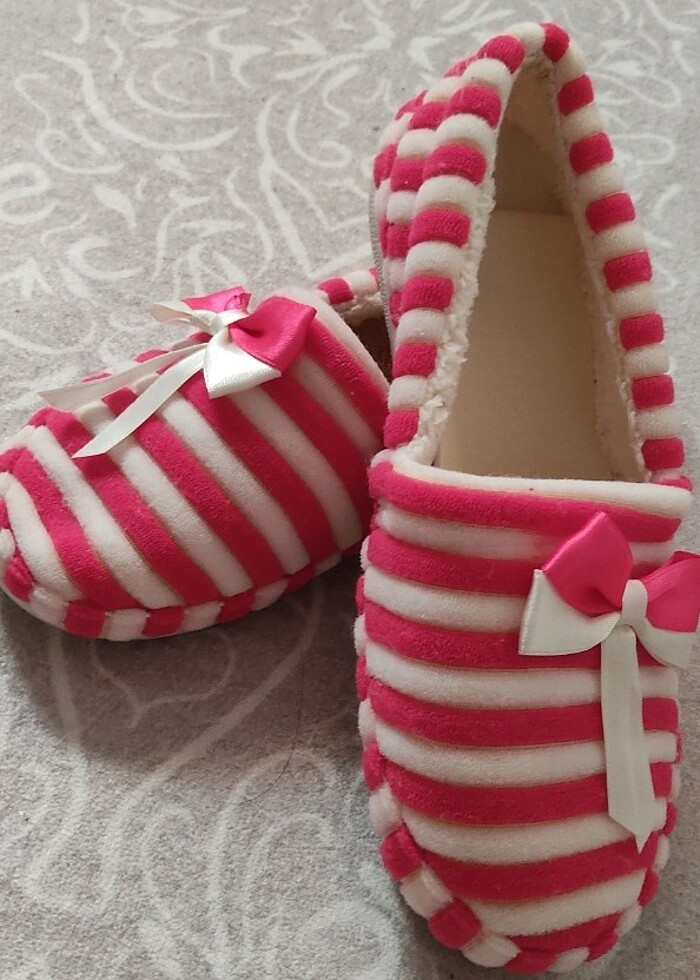 Kadın babet ev terliği - Görsel 2