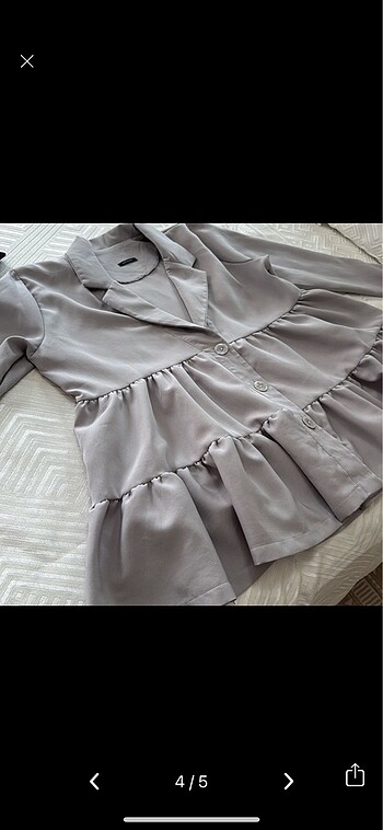 m Beden gri Renk Blazer tunik