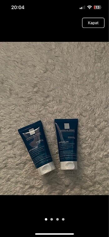 La Roche Posay The purest güneş kremi ve la roche posay yüz yıkama jeli