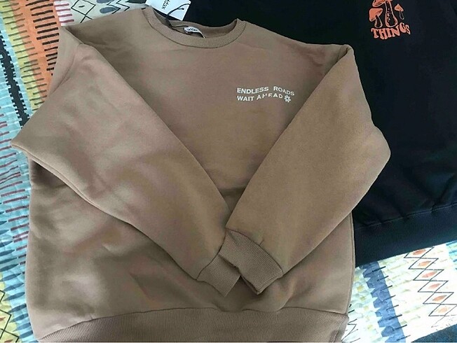 s Beden camel Renk Sweatshirt