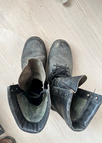 Gri Rugan Bağcıklı Erkek Botları - Görsel 4