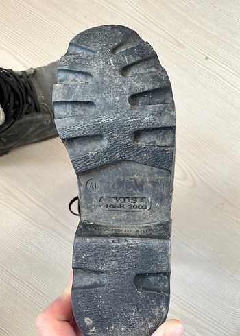 Gri Rugan Bağcıklı Erkek Botları - Görsel 2