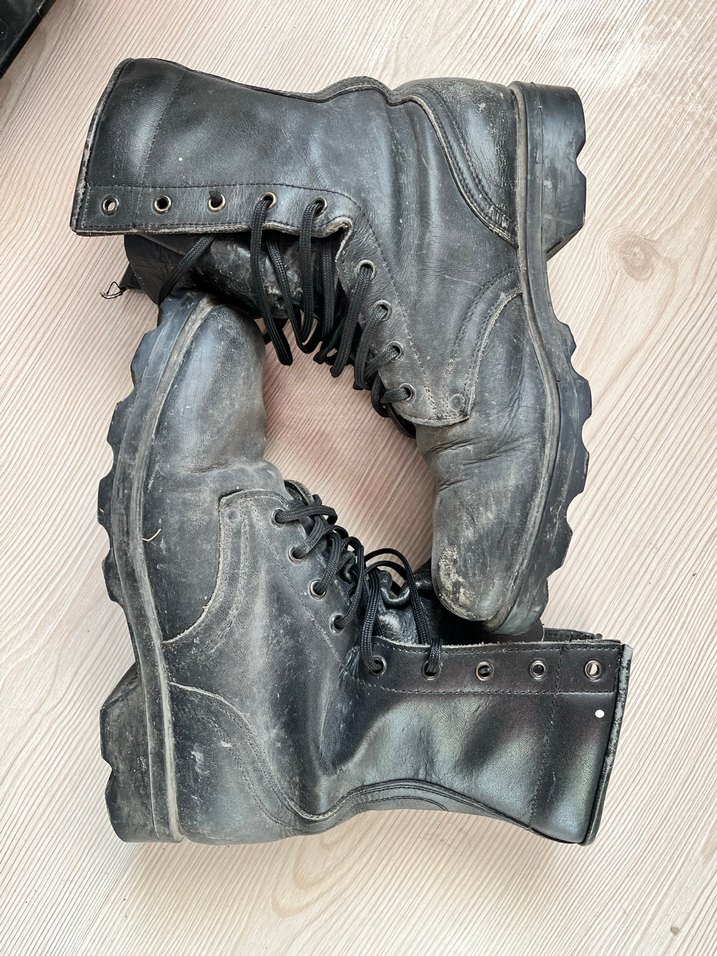 Gri Rugan Bağcıklı Erkek Botları - Görsel 3