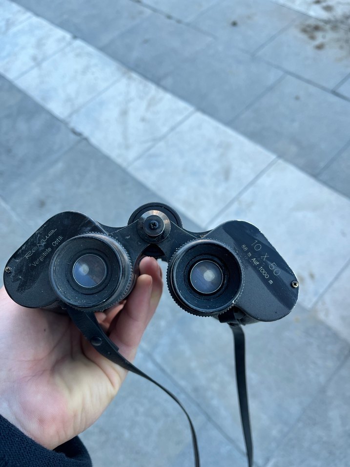 Siyah Klasik Dürbün - Görsel 2