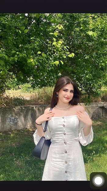 yazlık beyaz elbise