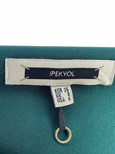 36 Beden yeşil Renk ipekyol Kısa Elbise %70 İndirimli.