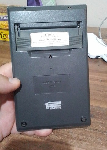 Bej Citizen SDC-830 Hesap Makinesi - Görsel 2