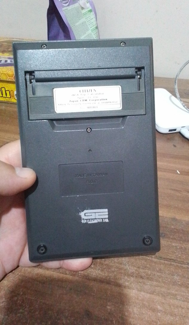 Bej Citizen SDC-830 Hesap Makinesi - Görsel 2