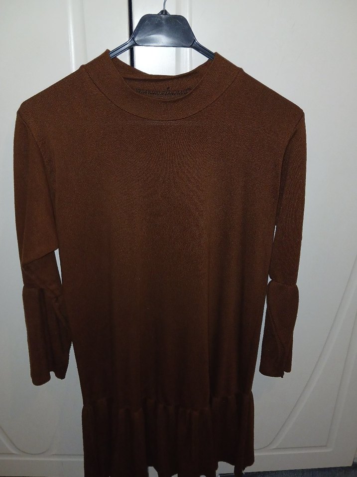 Kahverengi Kadın bluz - Görsel 2