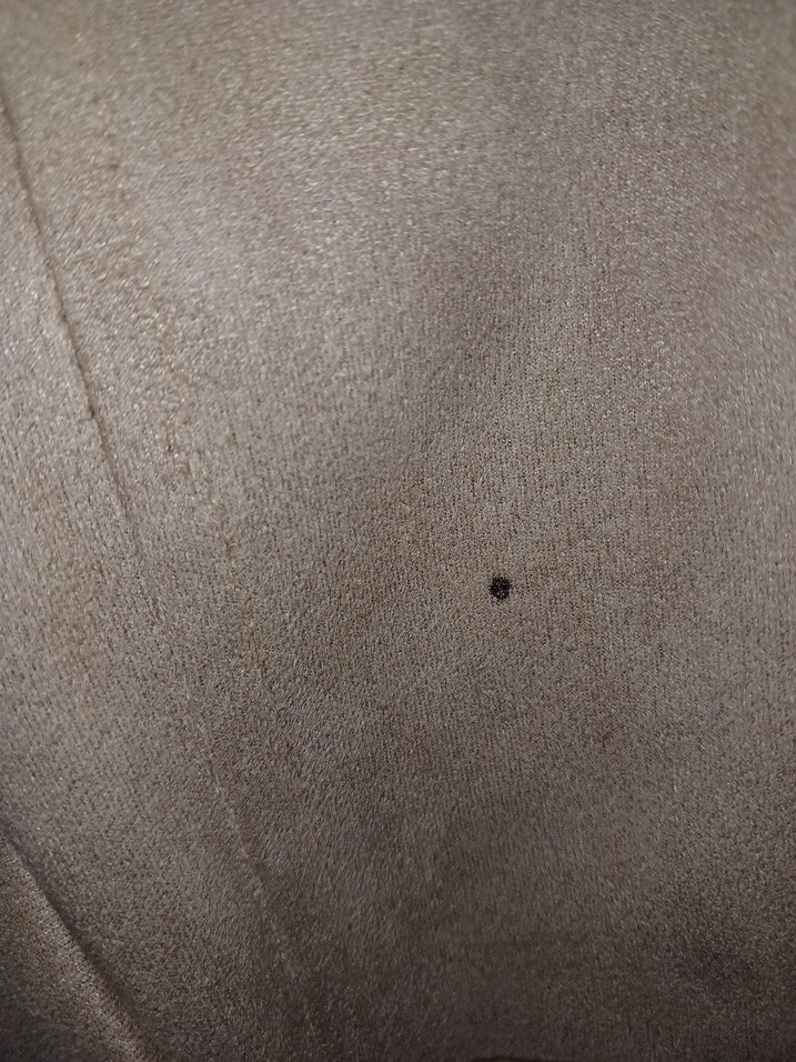 Bej Süet Kadın Uzun Trençkot - Görsel 3