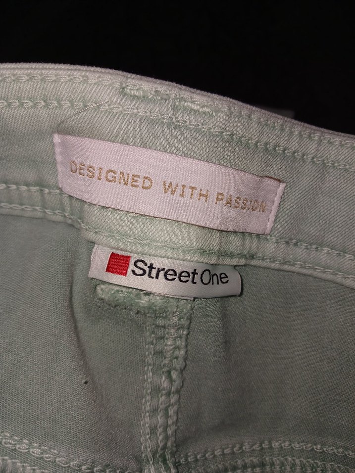 Kadın Su Yeşili Pantolon - Görsel 3