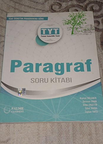 TYT Paragraf Soru Kitabı - Palme Yayınevi - Görsel 2