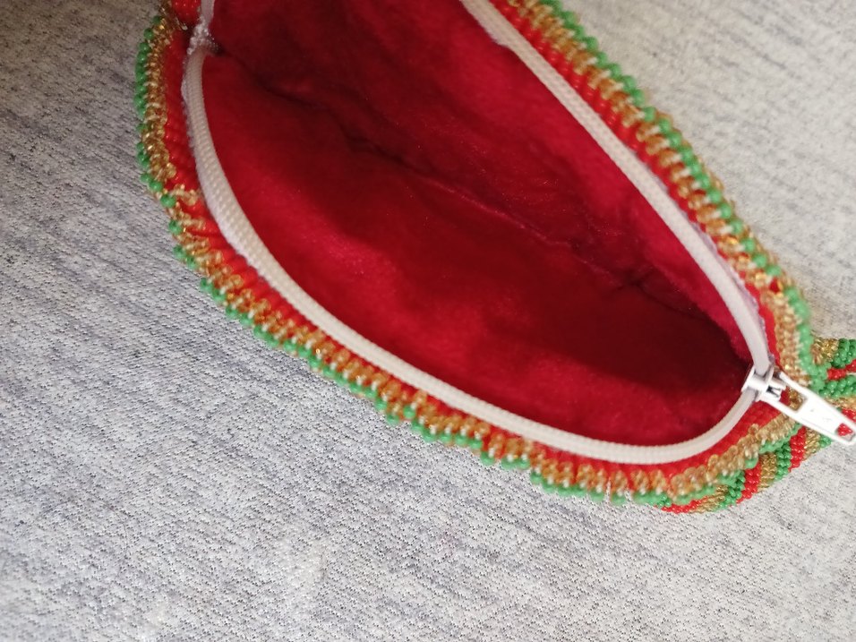 Boncuk işlemeli cüzdan - Görsel 2