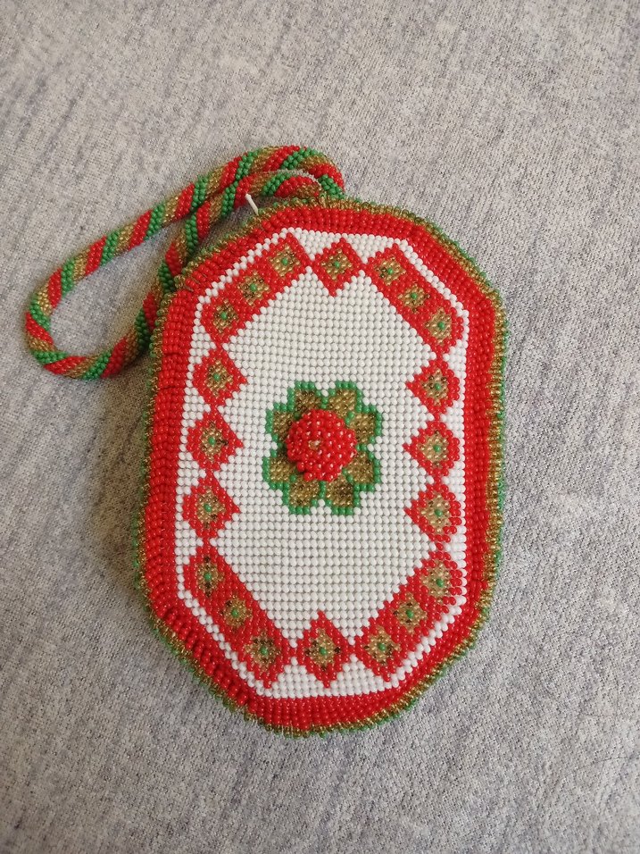 Boncuk işlemeli cüzdan - Görsel 3