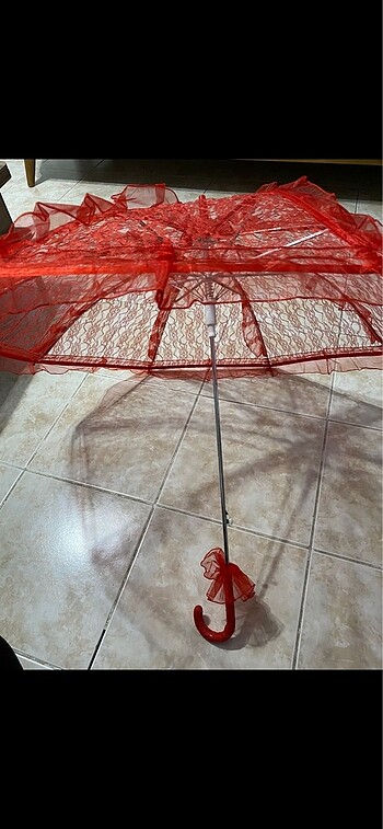 diğer Beden kırmızı Renk Kına şemsiyesi