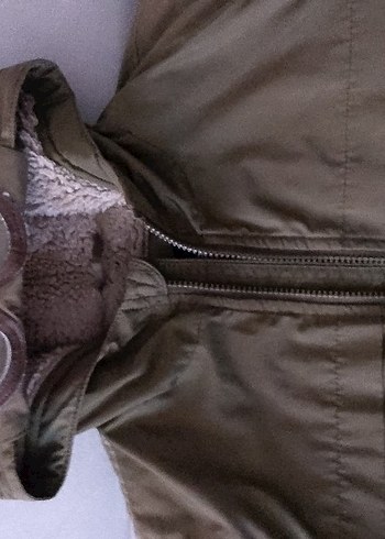 Kahverengi Fermuarlı Erkek Çocuk Mont - Görsel 3