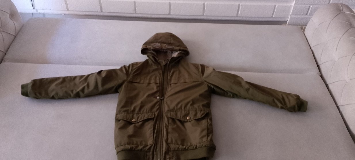 Kahverengi Fermuarlı Erkek Çocuk Mont - Görsel 2