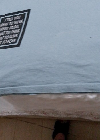 Mavi Jeans Gri Baskılı Oversize Erkek Tişört