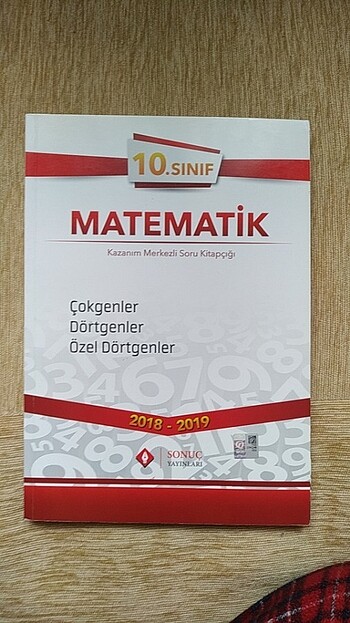  Sonuç Yayınları 10.sınıf geometri kitabı