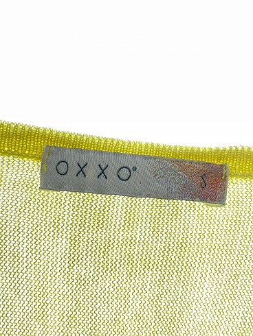 s Beden sarı Renk oxxo Bluz %70 İndirimli.