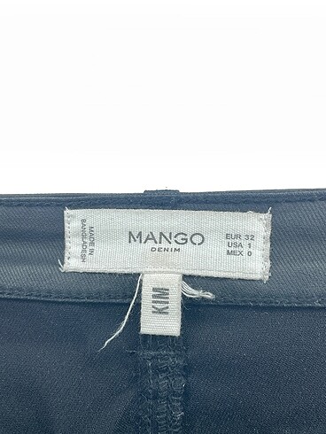 32 Beden siyah Renk Mango Jean / Kot %70 İndirimli.
