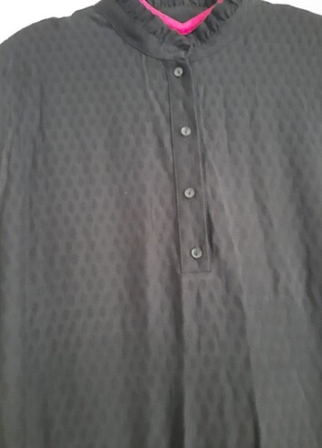 Siyah uzun ofis elbisesi - Görsel 6