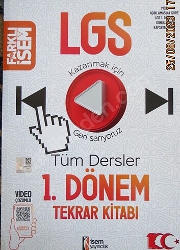 Sıfır 8. Sınıf İsem Yayınları Tüm Dersler