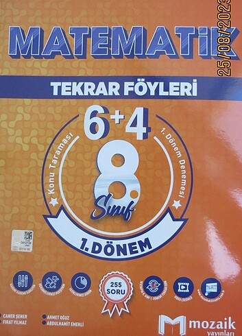 Sıfır 8. Sınıf Mozaik Matematik 