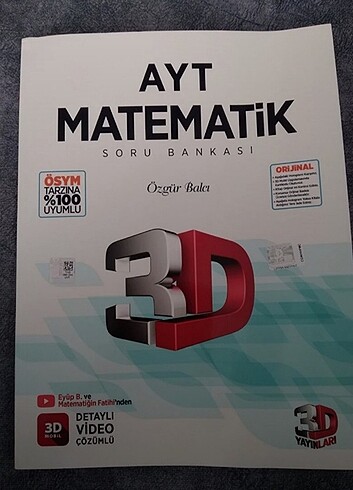 AYT 3D MATEMATİK 