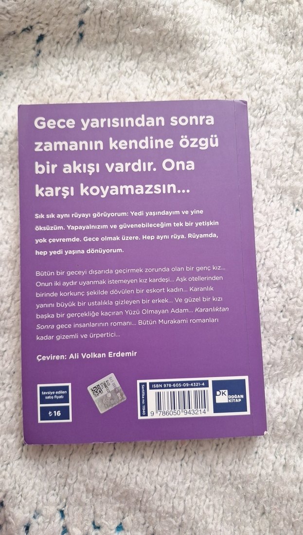 Haruki Murakami - Karanlıktan Sonra - Görsel 2