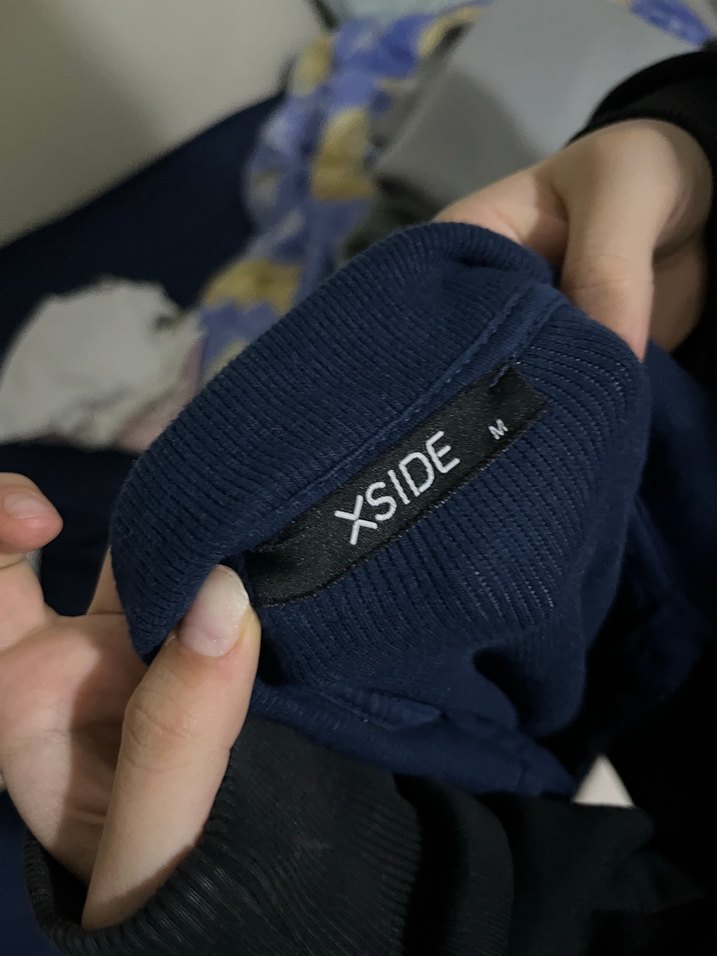 Lacivert Düğmeli Kısa Kollu Polo Tişört - Görsel 2