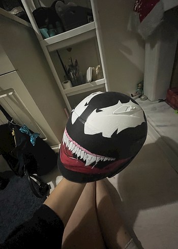 Venom el yapımı Motor kaskı - Görsel 4