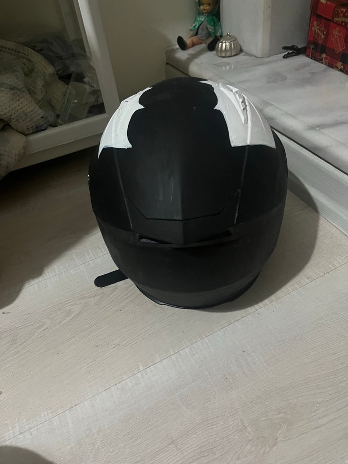 Venom el yapımı Motor kaskı - Görsel 5