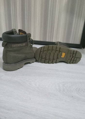 CAT haki yesili Kadın Günlük Dolgu Topuk Bot - Görsel 3