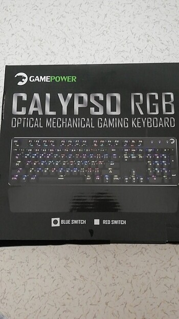 Gamepower Gamepower Calypso RGB Blue Switch Su Geçirmez Toza Dayanıklı Opt