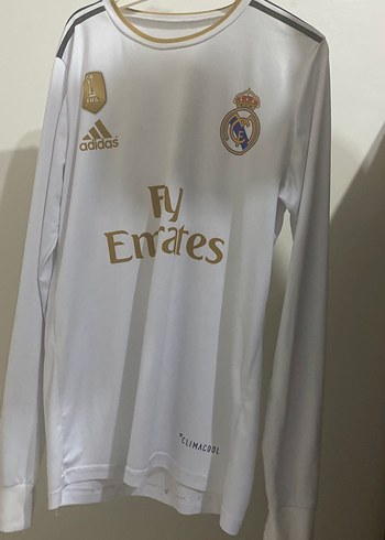 Adidas Real Madrid Beyaz Uzun Kollu Forma - Görsel 2