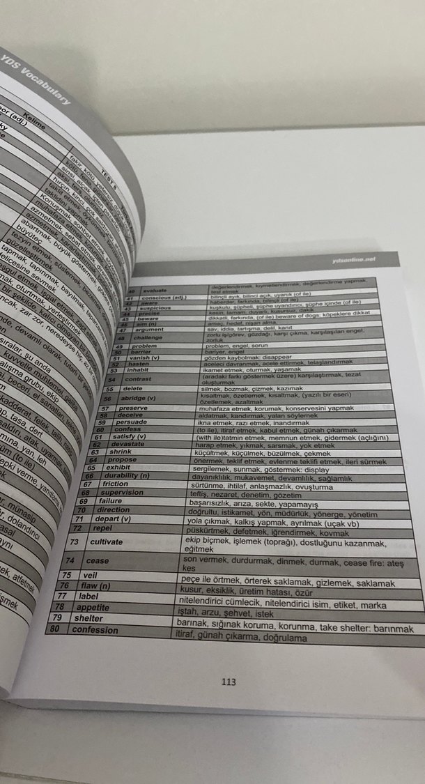 YDS Vocabulary ve Marvel Grammar Kitapları - Görsel 2