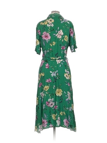 l Beden Vintage Love Uzun Elbise %70 İndirimli.