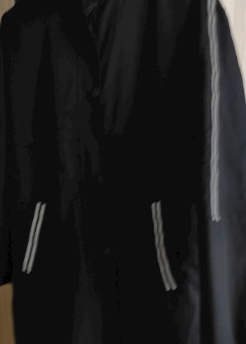 Kadın Siyahi Bel Detaylı Yağmurluk - Görsel 5