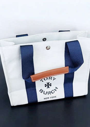  Beden beyaz Renk Tory Burch Marine Kanvas