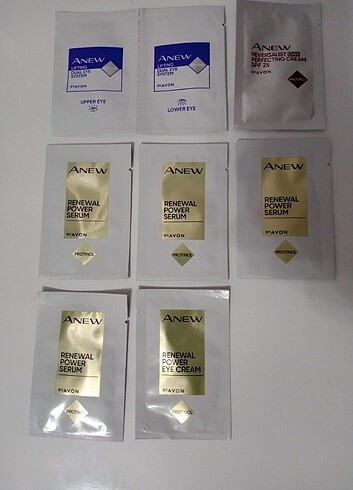 Avon cilt serum numuneleri