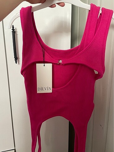 Dilvin Dilvin pembe crop