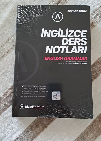 İngilizce Ders Notları - Ahmet Akın
