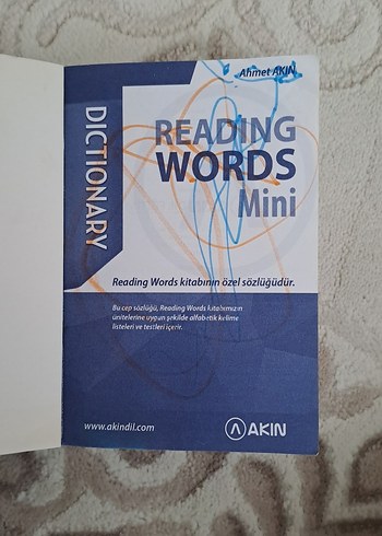 Beden Reading Words Mini - Ahmet Akın Özel Sözlük