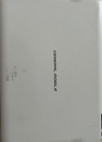 GENERAL MOBİLE E-TAB 4