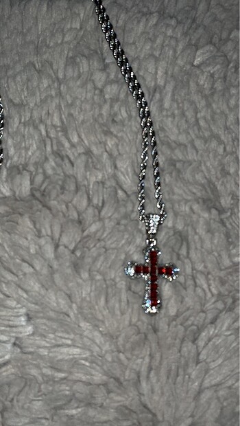  Beden Paslanmaz Çelik Haç cross kolye unisex