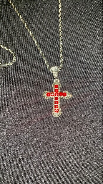 Paslanmaz Çelik Haç cross kolye unisex