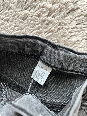 24-36 Ay Beden gri Renk LCW baby pantolon